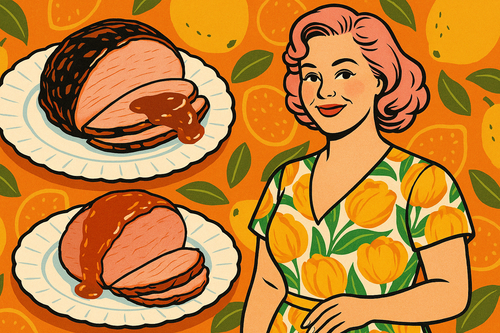 Vintage Easter Ham Glaze