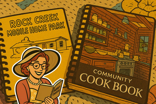 Rock Creek Mobile Home Park and the Canby Mother’s Club Community Cookbooks