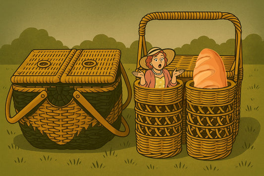 I Love Vintage Picnic Baskets