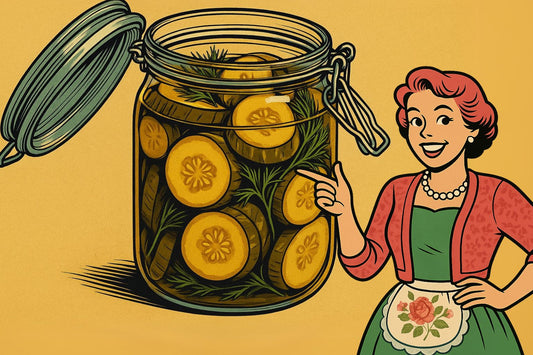 Vintage Sweet Dill Pickle Recipe