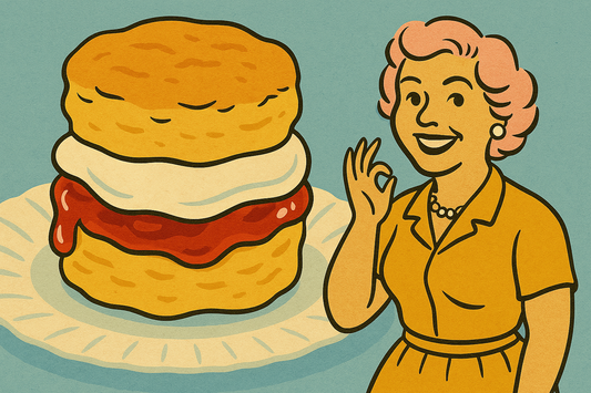 Vintage Whipping Cream Biscuits