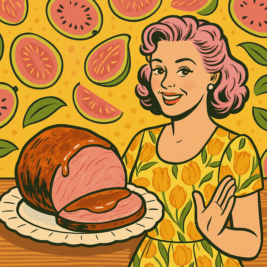 Vintage Guava Ham Glaze