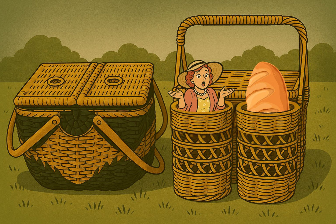 I Love Vintage Picnic Baskets