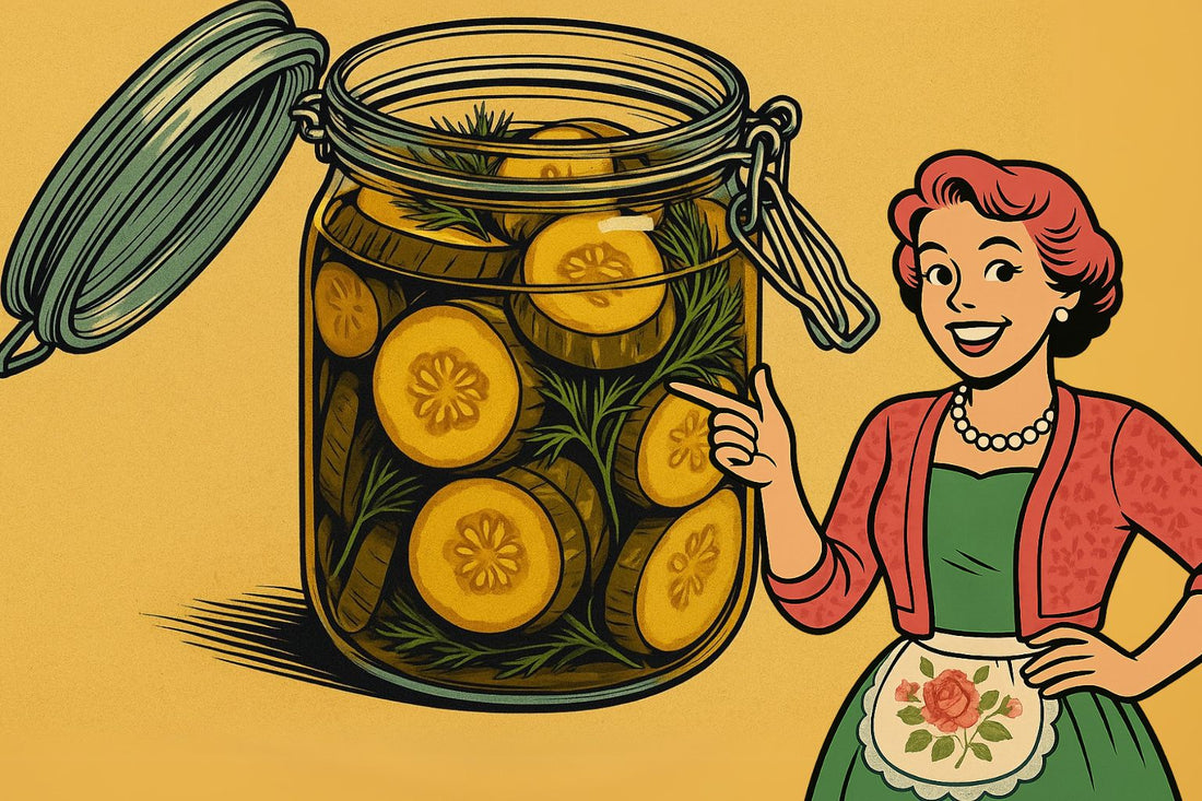 Vintage Sweet Dill Pickle Recipe